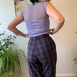Merona Plaid Vintage Pants